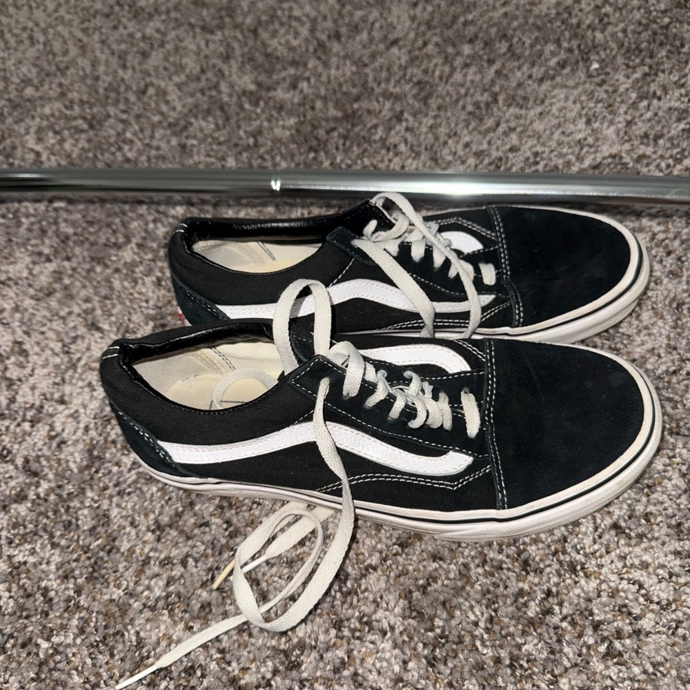 Vans Black and White Women's Sneakers